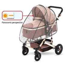 Load image into Gallery viewer, Universal Waterproof Rain Cover for Prams Transparent Dust Cover
