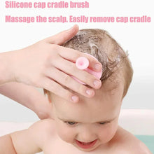Load image into Gallery viewer, Baby Hair Brush Set – Soft Silicone Bristle Comb for Newborns

