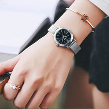 将图片加载到图库查看器，Women's Watch Japan Mov Fashion Hours Woman Lady Dress Bracelet Thin Stainless Steel Business Gift Mother's Gift No Box
