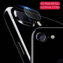 将图片加载到图库查看器，2 In 1 Metal Camera Lens Protector For Iphone 7 8 Plus X Lens Protective Circle Ring Cover With Tempered Glass For Iphone X Scratch Resistant Hd Tempered Glass Camera Screen Protector
