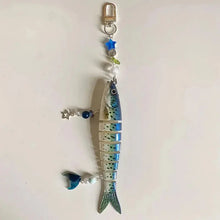 Load image into Gallery viewer, Handmade Fish Keychain,  Gift For Fishing Enthusiasts
