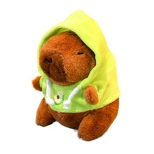 Load image into Gallery viewer, Cute Capybara Plush Toy Hoodie – Small Winged Stuffed Doll for Kids

