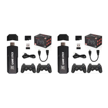 将图片加载到图库查看器，4K HD Wireless Controllers 40000+ Games 2.4G Arcade Console Support TF Card Expansion TV Mini Game Console Max 256GB for PS1
