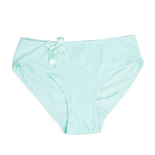 Load image into Gallery viewer, Women's Briefs Appare Mid Waist Cozy Solid Bow Women Cotton Panties Underwear for Women Plus Size 2xl 3xl 4xl 6 pcs/lot

