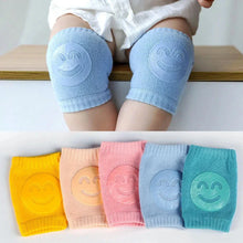将图片加载到图库查看器，Baby Knee Pads Non-Slip Crawling Leg Warmers for Infants &amp; Toddlers 0–2 Years Cotton Safety Protector
