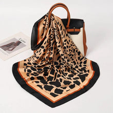 Load image into Gallery viewer, Luxury Satin Silk Square Scarf – Shawl, Hijab &amp; Fashion Wrap 2023
