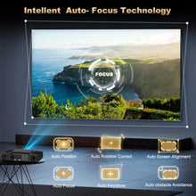 Load image into Gallery viewer, DESS 1080P Full HD Projector LED 4K WiFi Android Projectors Auto Focus C5 Enterprise Video Smart Home Theater Beamer For Meeting
