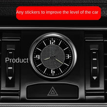 将图片加载到图库查看器，Car Clock Luminous Mini Automobiles Internal Stick-On Digital Watch Mechanics Quartz Clocks Auto Ornament 40mm 43mm
