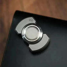 Load image into Gallery viewer, Metal Magnetic Slider Fidget Toy – Mini EDC Hand Spinner Push Card for Adults
