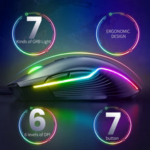 Load image into Gallery viewer, ONIKUMA Professions Gaming Headset Esports Package With RGB Light Mouse Keyboard Headphone Bracket Wired with Mic Earphone Gamer
