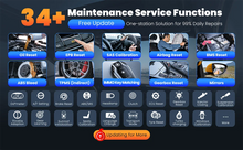 Load image into Gallery viewer, THINKCAR THINKSCAN 689BT Car OBD2 Diagnostic Tool DoIP CAN FD All System 34 Reset ECU Coding Bi-Directional Control Scan Tool

