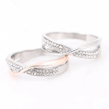 Load image into Gallery viewer, Weight Loss Crystal Rhinestone Ring Slimming Healthcare Ring Magnetic Jewelry

