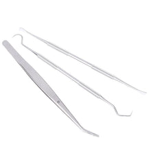 Load image into Gallery viewer, 4/3PCS/Set Teeth Cleaning Tools Dentist Tartar Scraper Scaler Plaque Remover Dental Hygiene Instruments Kit
