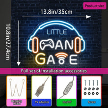 Load image into Gallery viewer, Game Room Neon Sign LED Signboard For Gamer Room Playstation luminous ads for business Teenager Room Wall Decor Light Gamer Gift
