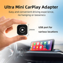 Load image into Gallery viewer, NEW 2in1 Wireless CarPlay AI Mini Android Auto Box Plug&amp;Play Automatic Connection Compatible with 99% of Cars For Car Radio
