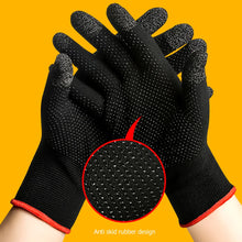 Load image into Gallery viewer, 2PCS Sweat Proof Anti-slip Sensitive Touch Screen Gaming Finger Thumb Sleeve Fingertip Gloves for Biking PUBG Game Accessories

