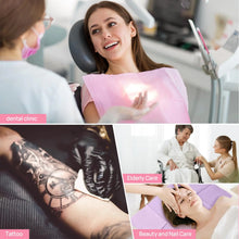 Load image into Gallery viewer, 20Pcs Disposable Nail Art Table Towel 13"x18" - 3 Ply Tattoo Bib Sheet for Patients Dentist or Medical Tray Cover and Nail Table
