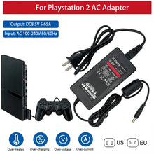 Load image into Gallery viewer, EU AC Charger Power Supply For PS2/PS2 Slim 70000 Console US Plug New Charging Cable For Platstation 2 Accessories
