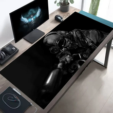 Load image into Gallery viewer, Tactical Soldier XXL Gaming Mouse Pad – Non-Slip Rubber Desk Mat with Stitched Edges &amp; Lycra Surface for FPS Gamers
