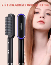 Load image into Gallery viewer, Hair Straightener Professional Quick Heated Electric Hot Comb Hair Straightener Personal Care Multifunctional Hairstyle Brush
