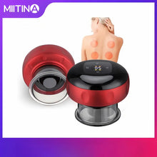 Load image into Gallery viewer, High Quality Body Scraping Massage Smart Electric Vacuum Cupping Heating Suction Cup Device Back Neck Arm Massger

