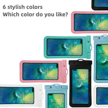 Load image into Gallery viewer, Waterproof Phone Case Pouch Protector For iPhone Cell Phone Cover Underwater Case Universal Water Proof Bag Waterproof Case Cellphone Pouch for iPhone 13 Pro Max Case &amp; Strap
