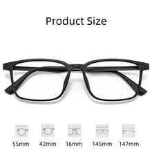 Load image into Gallery viewer, FIRADA Retro Titanium Square Glasses – Comfortable Men’s Eyewear
