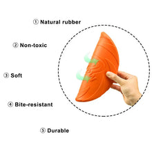 Load image into Gallery viewer, Bite-Resistant Dog Flying Disc Toy – Durable Plastic Frisbee for Outdoor Play &amp; Puppy Training
