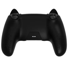 Load image into Gallery viewer, PlayVital Silicone Cover w/Joystick Caps and Sticker for ps5 Controller,  for ps5 Charging Dock - Sweetheart Kitty Black

