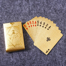 Load image into Gallery viewer, Multiple styles Color Playing Card Game Card Group Waterproof Poker Suit Magic Dmagic Package Board Game Gift Collection

