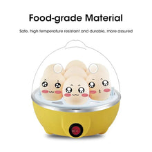 Load image into Gallery viewer, Egg Cooker Automatic Power Off Home 7 Eggs Multi-Functional Steamed Egg Custard Boiled Egg Machine Breakfast Artifact
