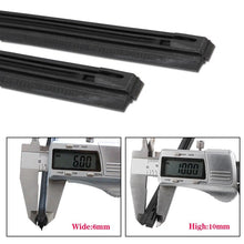 Load image into Gallery viewer, Car windscreen Wiper Blade Insert Natural Rubber Strip NR 6mm (Refill) 14"16"17"18"19"20"21"22"24"26"28" 1pcs Car Accessories
