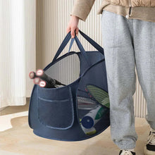 Load image into Gallery viewer, 1PC Horizontal Foldable Laundry Basket Mesh Cloth Breathable Laundry Hamper Home Accessories Large Capacity Storage Baskets
