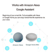 Load image into Gallery viewer, ZigBee Wifi Power Strip Tuya Smart Plug Smart Home Surge Protector Extension Cord Voice Control Work with Alexa Google Assistant
