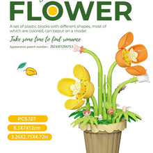 Load image into Gallery viewer, Building block flower potted plant assembly toy decoration micro particle plant potted plant children's toy gift
