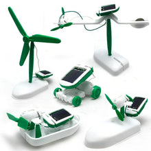 Load image into Gallery viewer, 6-In-1 Solar-Powered Robot Kit - DIY Educational Toys for Kids, STEM Assembly Set

