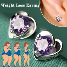 Load image into Gallery viewer, Acupressure Slimming Earrings Healthcare Weight Loss Stud Earring Healthy Stimulating Acupoints Gallstone Clip Magnetic Therapy
