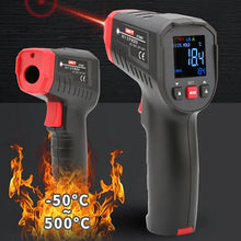 将图片加载到图库查看器，UNI-T UT306S UT306C Digital Thermometer Non Contact Household Industrial Infrared Laser Temperature Tester Meter Gun -50℃-500℃
