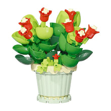 Load image into Gallery viewer, Building block flower potted plant assembly toy decoration micro particle plant potted plant children's toy gift
