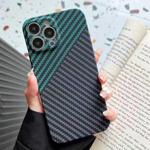 Load image into Gallery viewer, Luxury Ultra Thin Classic Texture Phone Case for iPhone 14 13 12 Pro Max 14 Plus Shockproof Hard Back Cover Ultra-Thin and Lightweight Case for iPhone 13 pro Phone Protective Case
