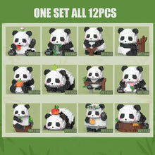 Load image into Gallery viewer, Creative DIY Assemable Animal Cute MINI Chinese Style Animal Panda Building Block Educational Boy Toys For Children Model Bricks
