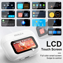 Load image into Gallery viewer, Original Thinkplus Wireless Bluetooth Earphones ANC Noise Reduction Earbuds HD Mic Call Gamer Earbuds LED Touch Screen Control
