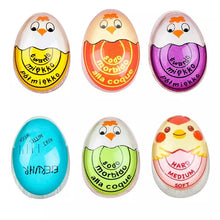 Load image into Gallery viewer, 1PC Resin Egg Timer Multicolored Kitchenware Colorful Timers Heat-resistant Light-weight Boiled Smooth Surface Eggs Stopwatch
