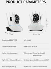 Load image into Gallery viewer, 2MP Wireless Smart Security Camera Indoor Home Surveillance with Two-way Audio Baby Pet Monitor Video Record WIFI Smart Camera
