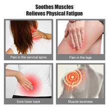 将图片加载到图库查看器，5pcs set Neck Back Massager Sticker EMS Pulse Mini Electric Massage for Shoulder Leg Cervical Body Muscle Stimulator Relief Pain
