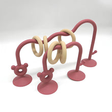 Load image into Gallery viewer, Silicone Desktop Bead Wrap Baby Learning Toy

