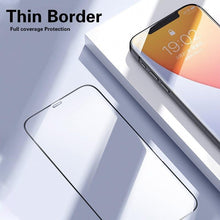 Load image into Gallery viewer, 4PCS Full Cover Protective Glass For iPhone 13 12 11 Pro Max Screen Protector For iPhone 6 7 8 Plus X XR Xs SE 2020 Mini Glass  Full Glue Big Curved Edge Flexible Tempered Glass for iPhone
