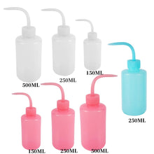Load image into Gallery viewer, 150/250/500ml Capacity Tattoo Wash Clear White Plastic Green Soap Squeeze Bottle Laboratory Measuring Bottle
