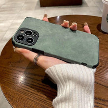 Load image into Gallery viewer, Business Iphone PU Leather Phone Case For iPhone 13 12 11 14 Pro Max Mini XR XS X Luxury Silicone Shockproof Soft Cover Ultra Thin Slim Leather Case Anti-Scratch Hard Back Cover for iPhone

