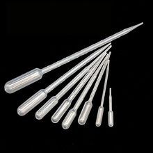 将图片加载到图库查看器，10 Pieces 0.2 / 0.5 / 1/2/3/5 / 10ML Laboratory Pipette Plastic Disposable Graduated Container Liquid Dropper Equipment Straw
